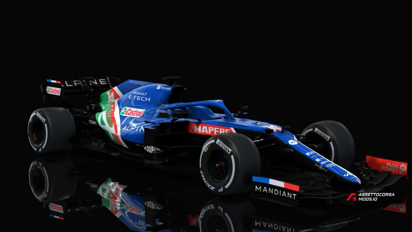 F1 2021 Alpine A521