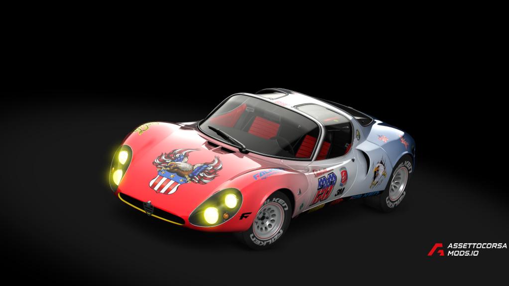 KS Alfa Romeo 33 Stradale N°28 Mario Andretti