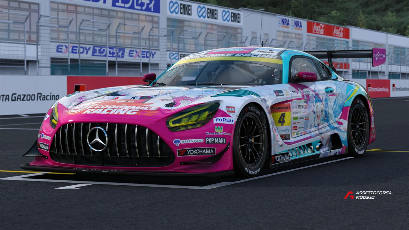 2024 Goodsmile Racing Mercedes AMG GT3 Evo | RSS Mercer V8