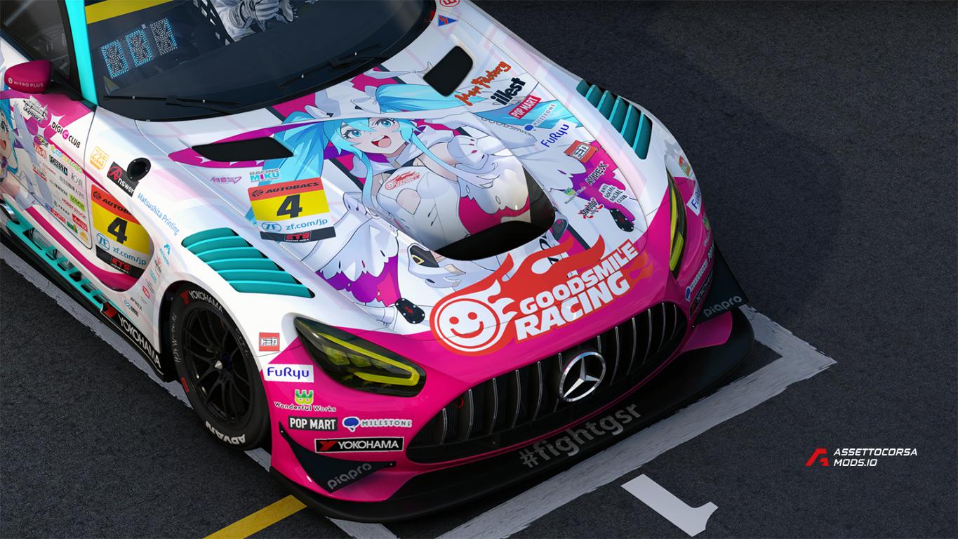 2024 Goodsmile Racing Mercedes AMG GT3 Evo | RSS Mercer V8