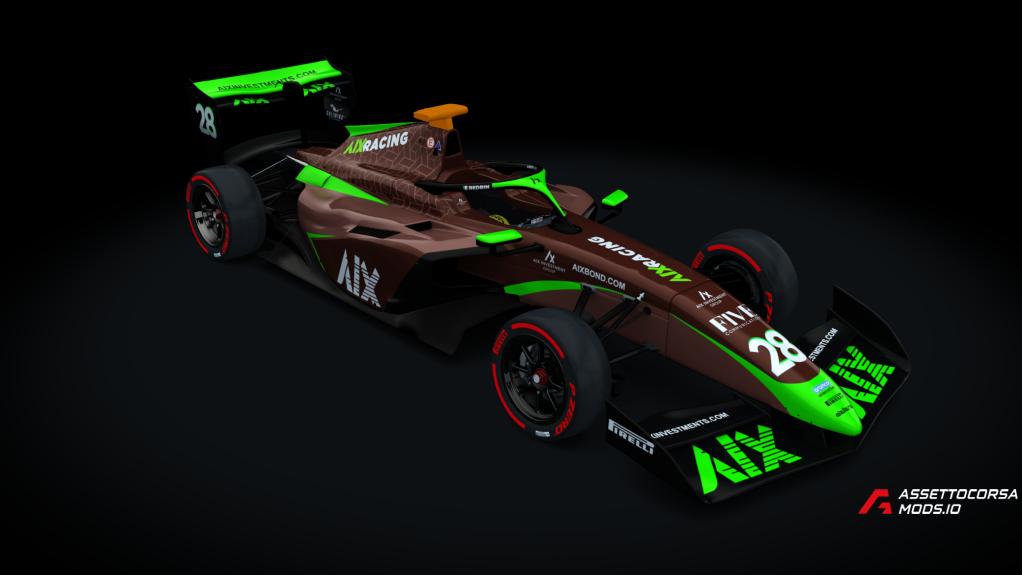 2025 FIA F3 Championship - AIX RACING skins for acfl_f3_2025