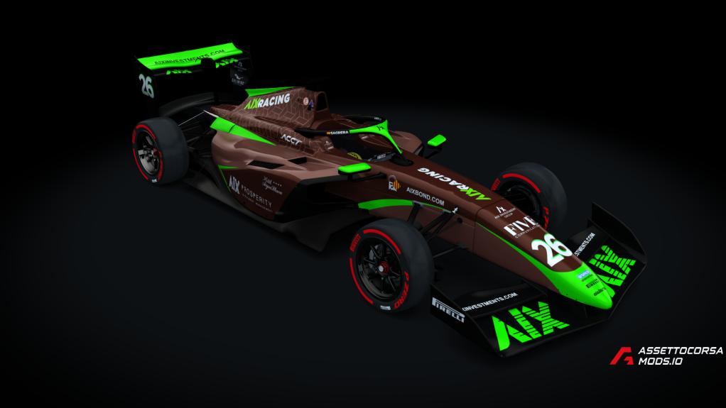 2025 FIA F3 Championship - AIX RACING skins for acfl_f3_2025