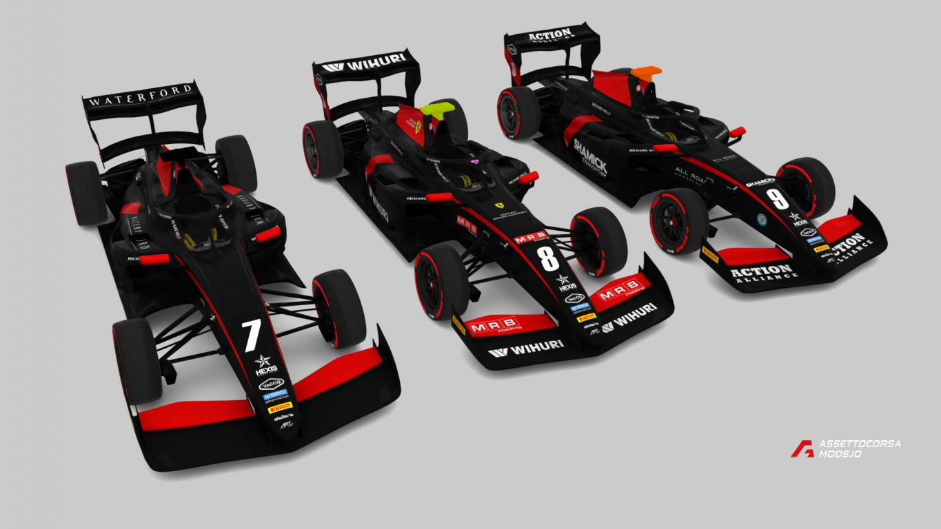 2025 FIA F3 Championship - ART GRAND PRIX skins for acfl_f3_2025