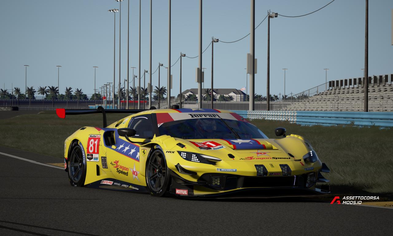 2025 Dragonspeed #81 Daytona and Sebring Liveries