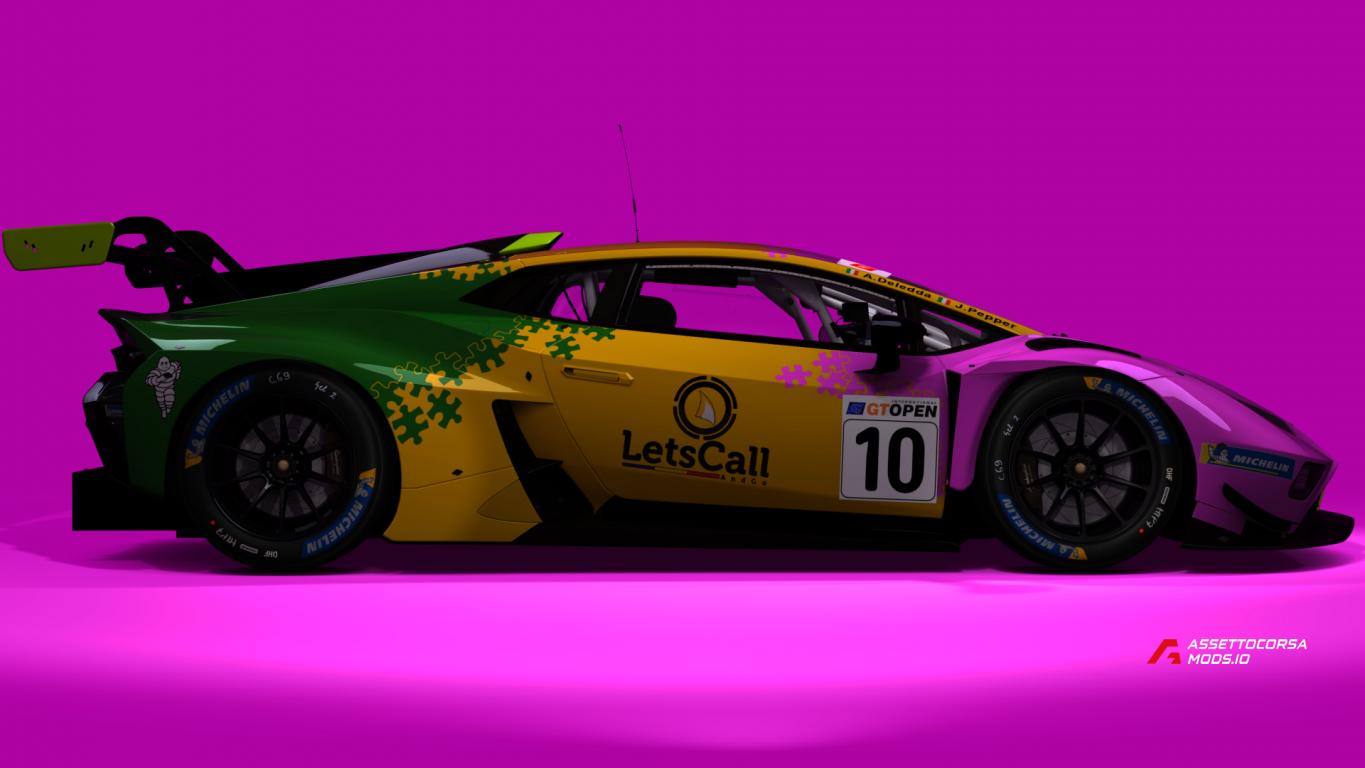 Oregon Team #10 International GT Open 2024 -Lamborghini Huracán GT3 Evo2
