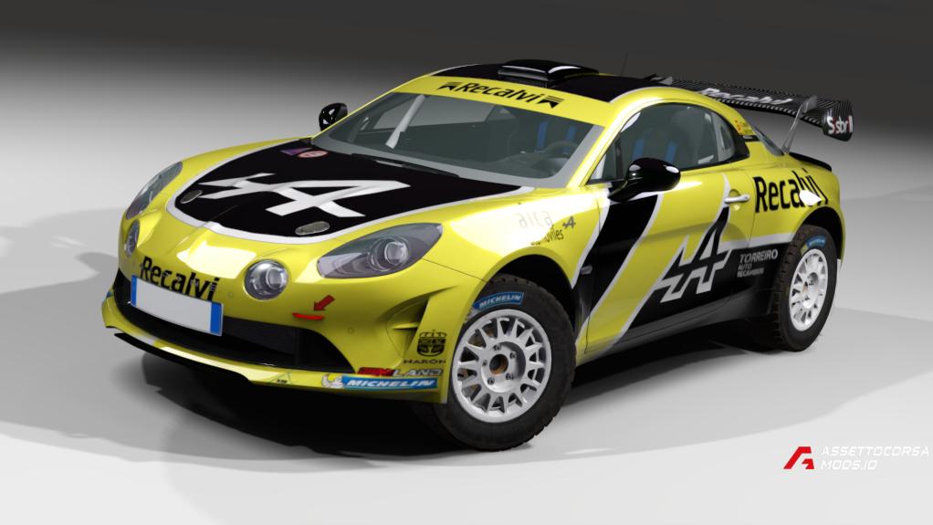 ALPINE A110 R-GT RALLY GRAVEL BY LF SIMRACING - SKIN cagiao 2023