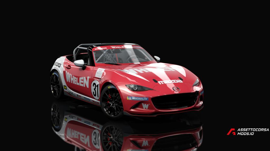2024 Whelen Mazda MX-5 Cup Base Template + Whelen Engineering #31 