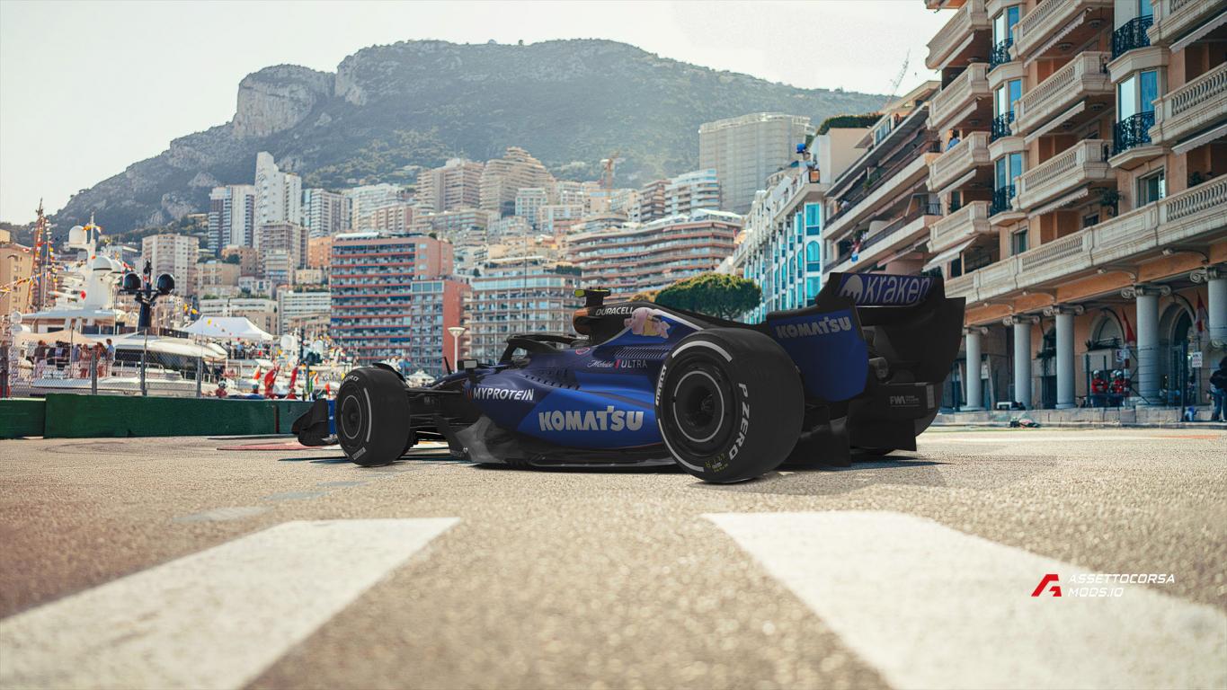 RSS Formula Hybrid 2023 WILLIAMS FW46 Monaco Livery