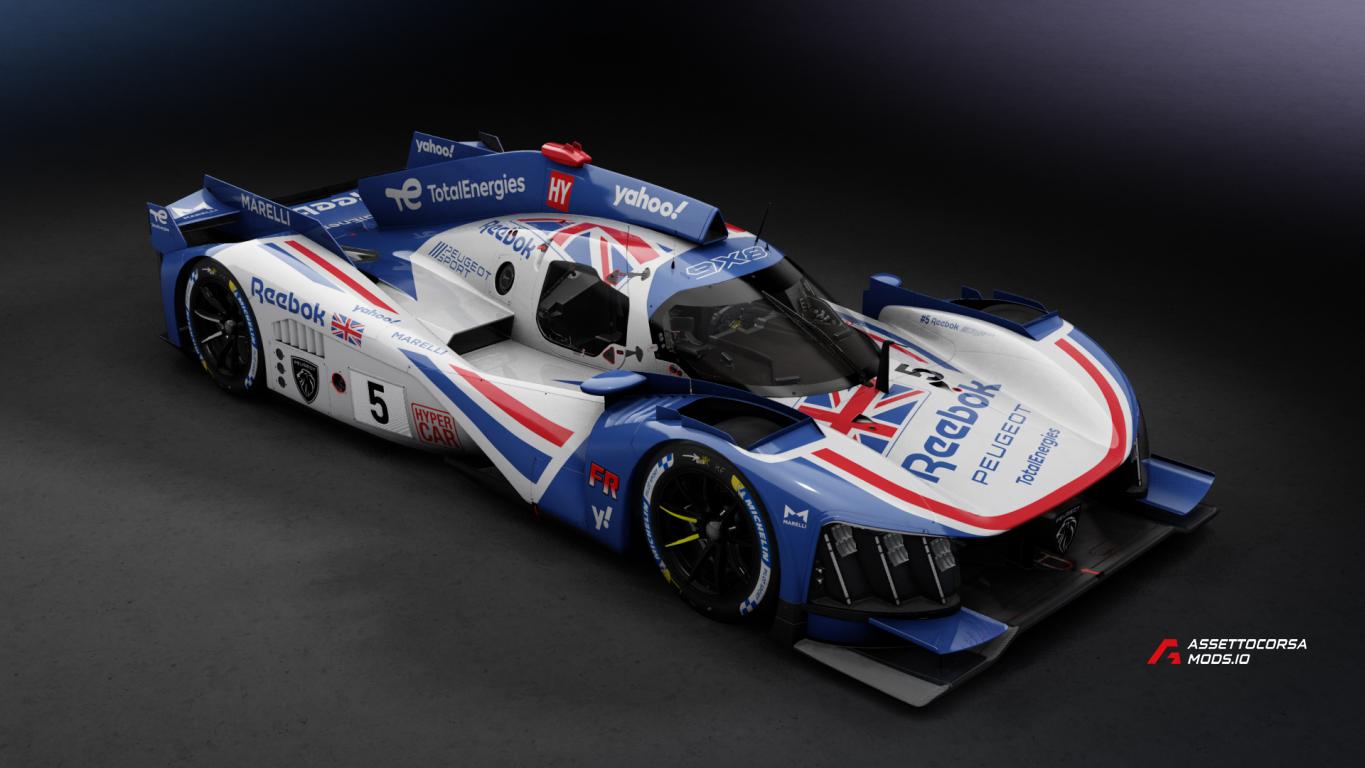 VRC Pageau 9T8 - #5 Reebok Peugeot Sport