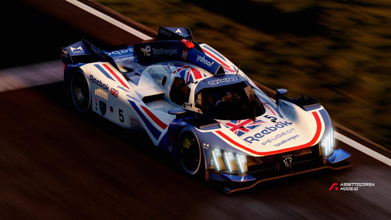 VRC Pageau 9T8 - #5 Reebok Peugeot Sport