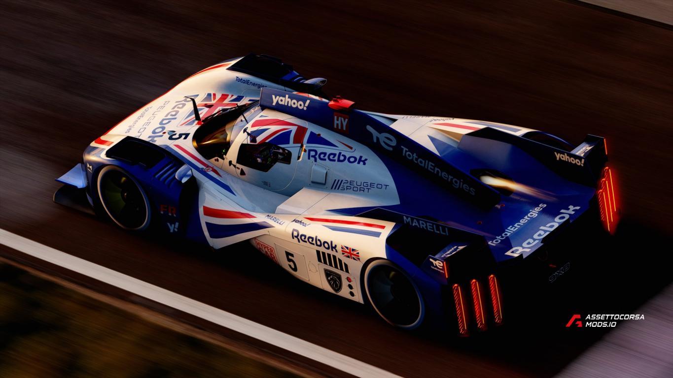 VRC Pageau 9T8 - #5 Reebok Peugeot Sport