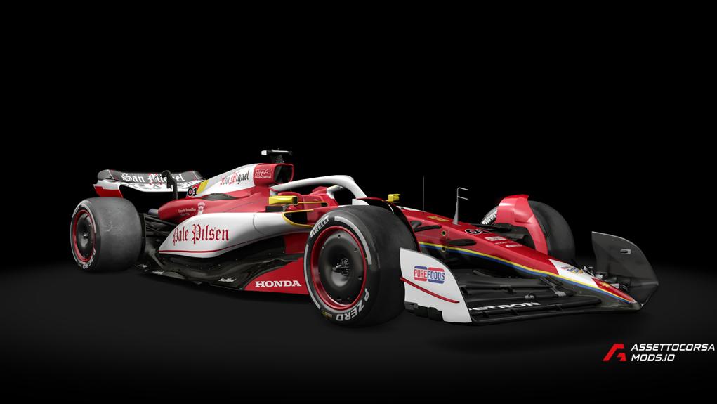 VRC Formula Alpha 2023 - San Miguel Skins