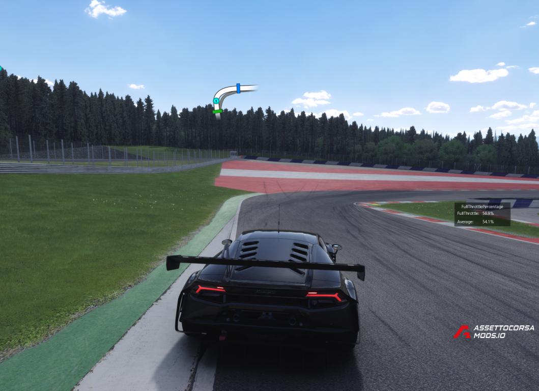 Full Throttle Percentage App