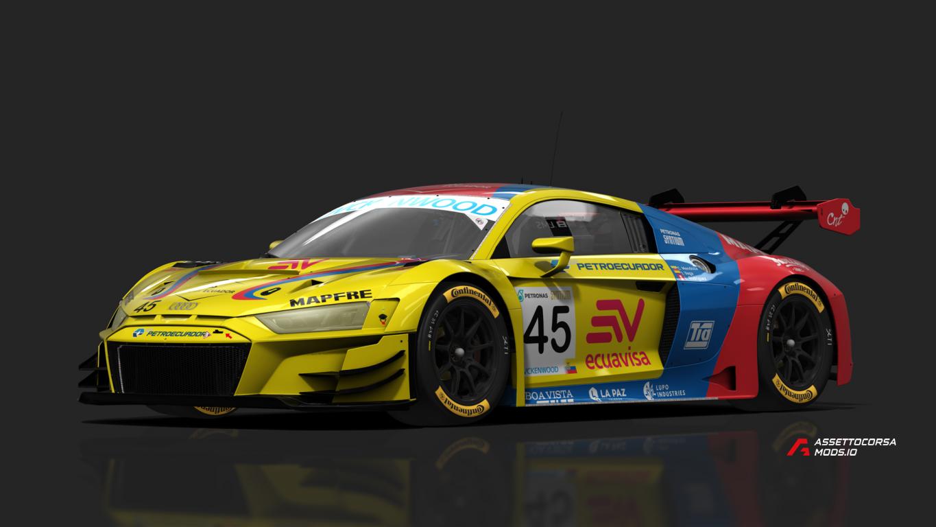 Fictional RSS Audi R8 GT3 EVO skinpack by Mathias