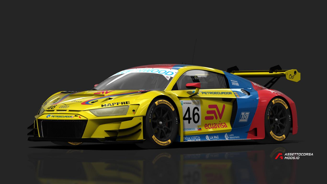 Fictional RSS Audi R8 GT3 EVO skinpack by Mathias