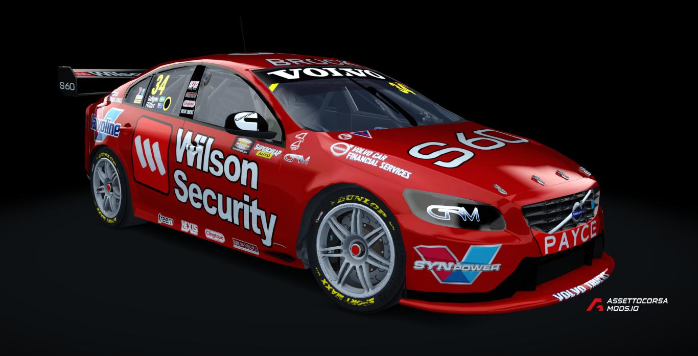 2014 #33 and #34 Volvo V8 Supercar livery pack
