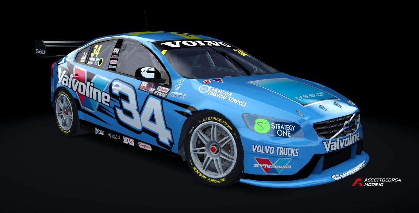 2014 #33 and #34 Volvo V8 Supercar livery pack