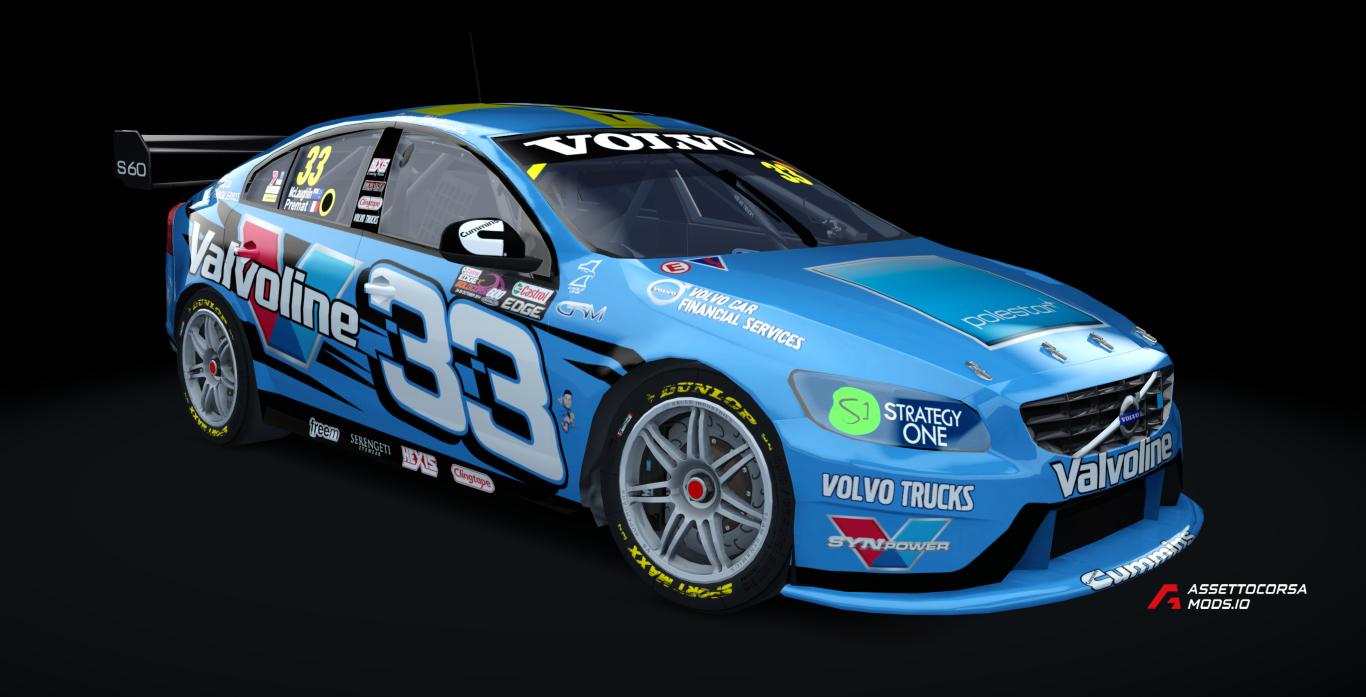 2014 #33 and #34 Volvo V8 Supercar livery pack