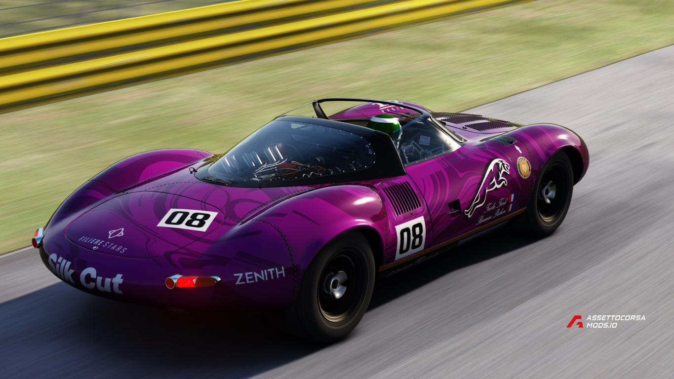 Silk Cut Jaguar XJ-13