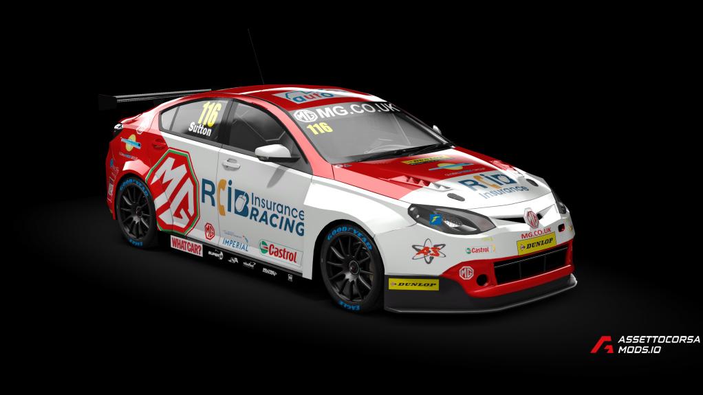 BTCC 2014 MG KX Clubcard Fuel Save MG6 Skins