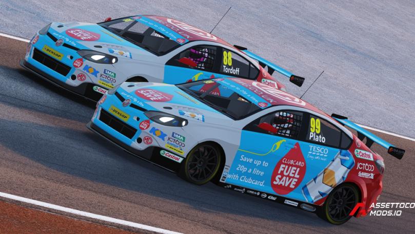 BTCC 2014 MG KX Clubcard Fuel Save MG6 Skins