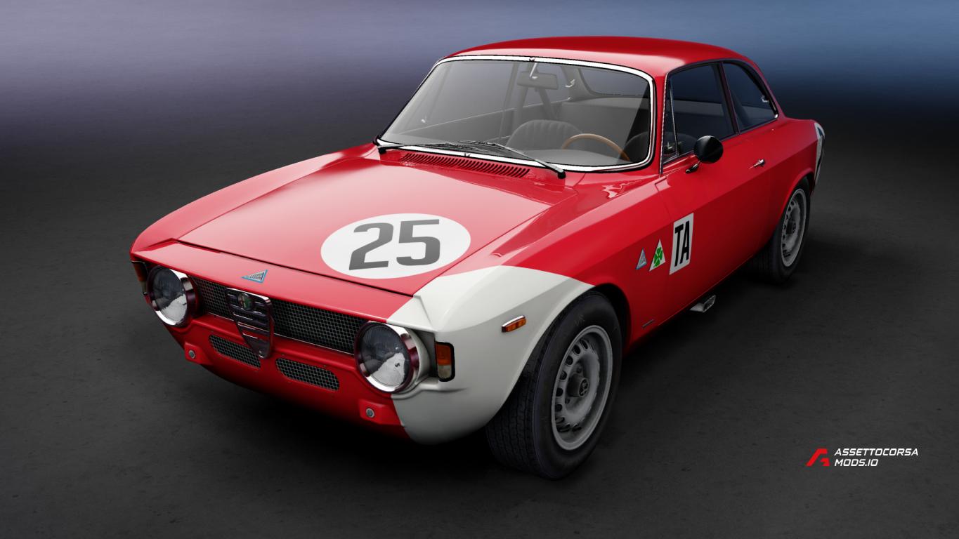 Alfa Romeo GTA - Daytona 24h 1968 (2 Liveries/4K)