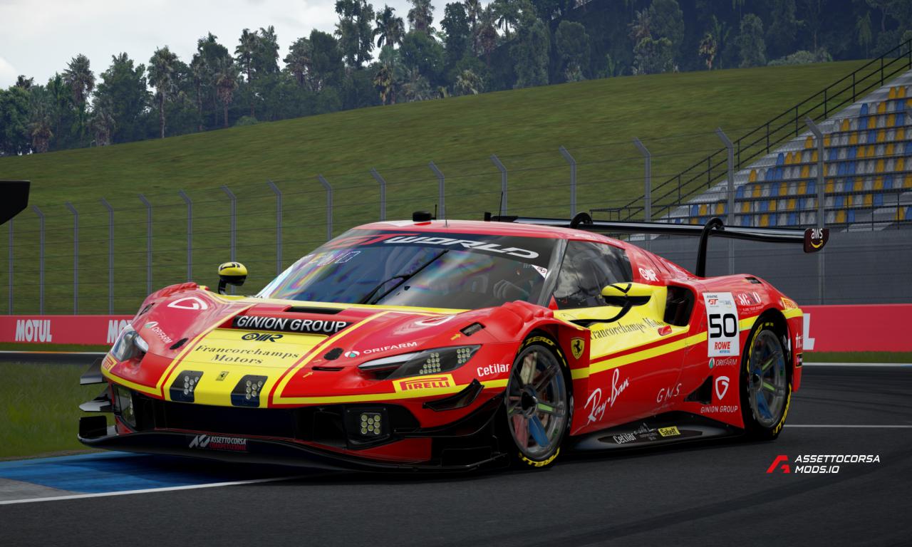 2025 GTWCE Endurance AF Corse Liveries | Furiano 96 V6