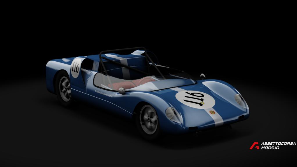 Lotus 23B Rotorvic - 1965 Brands Hatch - #116 (4K skin)