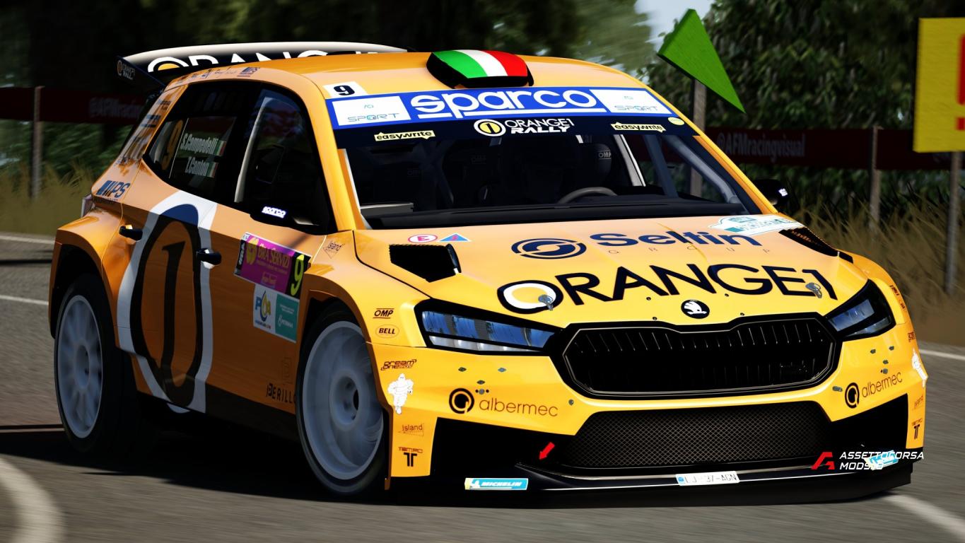 S.Campedelli-T.Canton \ Skoda Fabia RS Rally2 \ 19° Rally Regione Piemonte 2025
