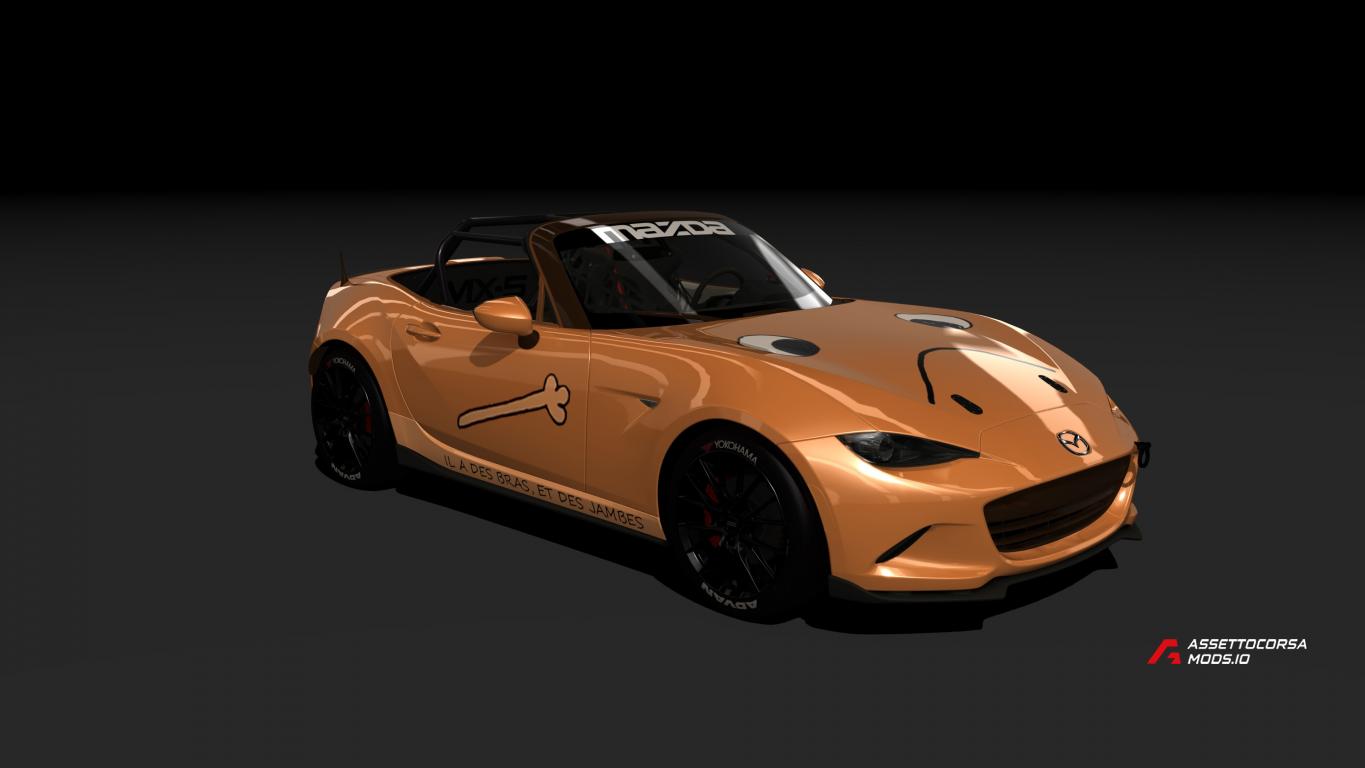 Steve Le Poisson on Mazda MX5 cup