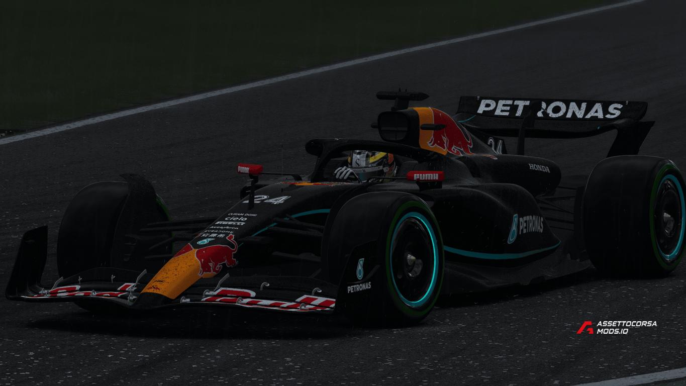 Red Bull Sauber livery for FU-23 to 25 livery