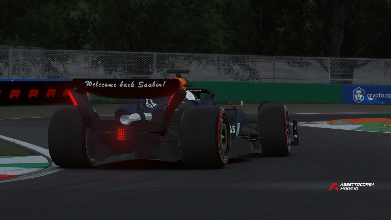 Red Bull Sauber livery for FU-23 to 25 livery