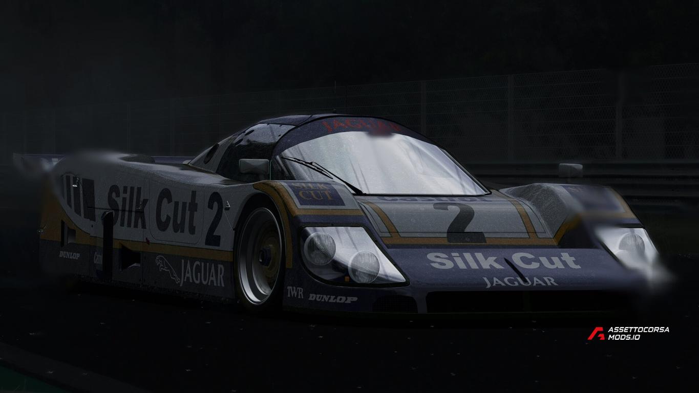 ExMods 1988 Jaguar XJR9 LM Blue livery