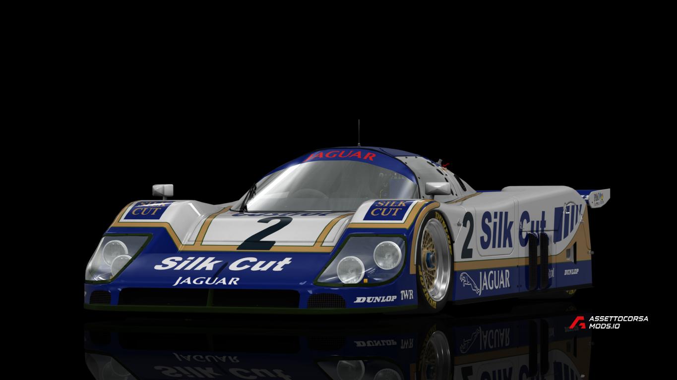 ExMods 1988 Jaguar XJR9 LM Blue livery