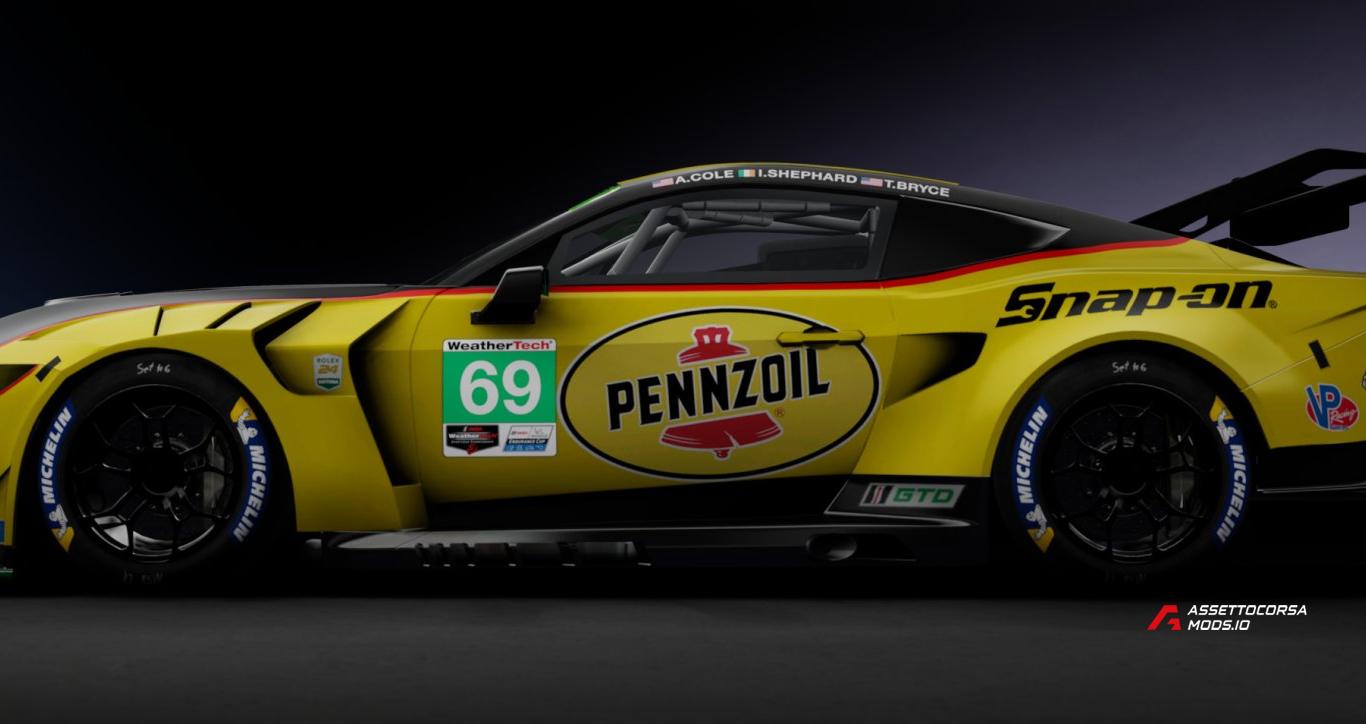 Ford Mustang GT3 Skinpack 1 (Fictional) | ROLEX24 - LM24 - NBR24 | LP FGT GT3