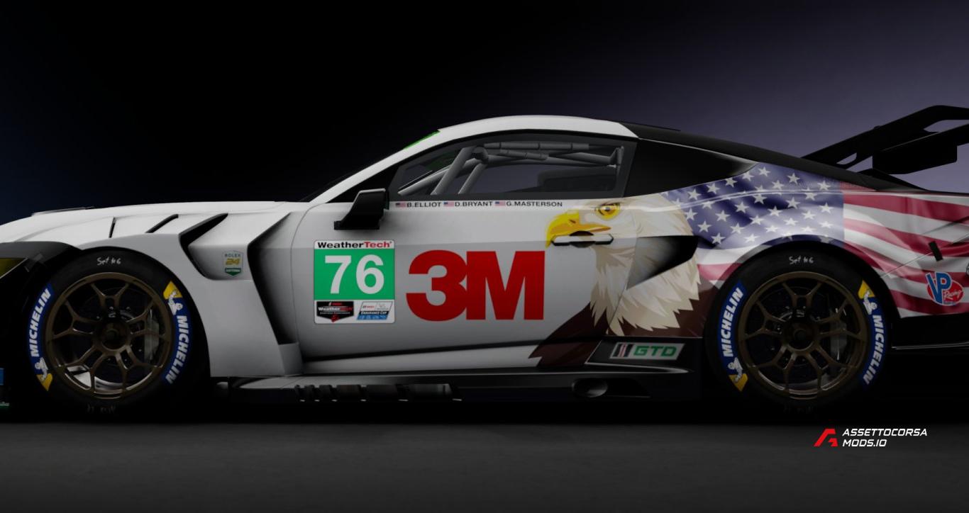Ford Mustang GT3 Skinpack 1 (Fictional) | ROLEX24 - LM24 - NBR24 | LP FGT GT3