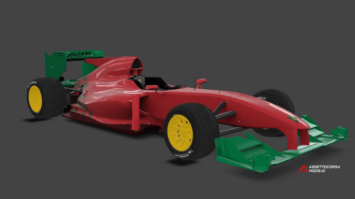 Morocco skin for F1 Lotus Exos 125