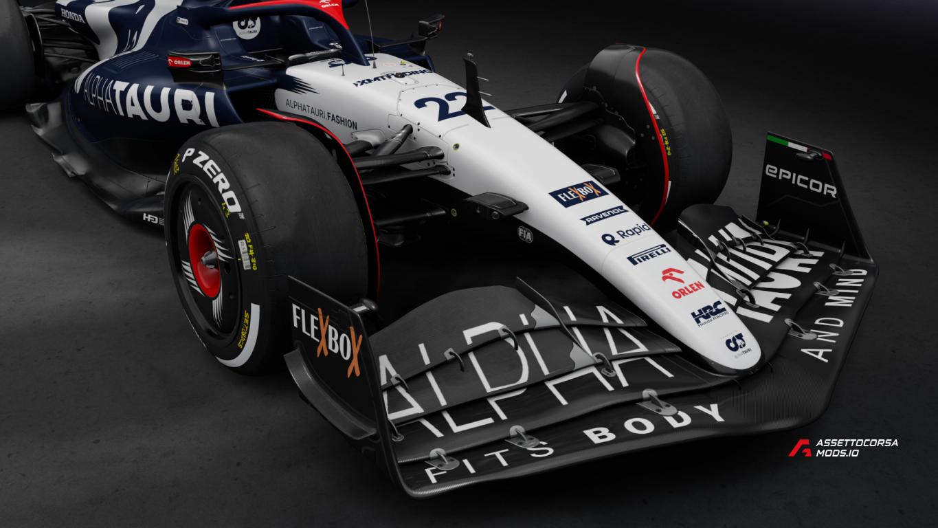 RSS Formula Hybrid 2022 AlphaTauri AT04 Livery