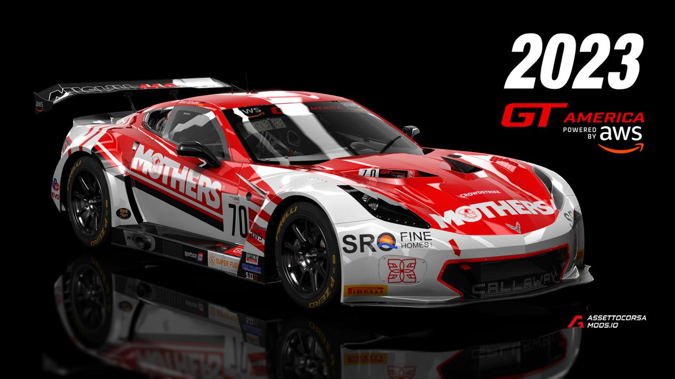 2023 GT America Mishu Motorsport #70 I 4k