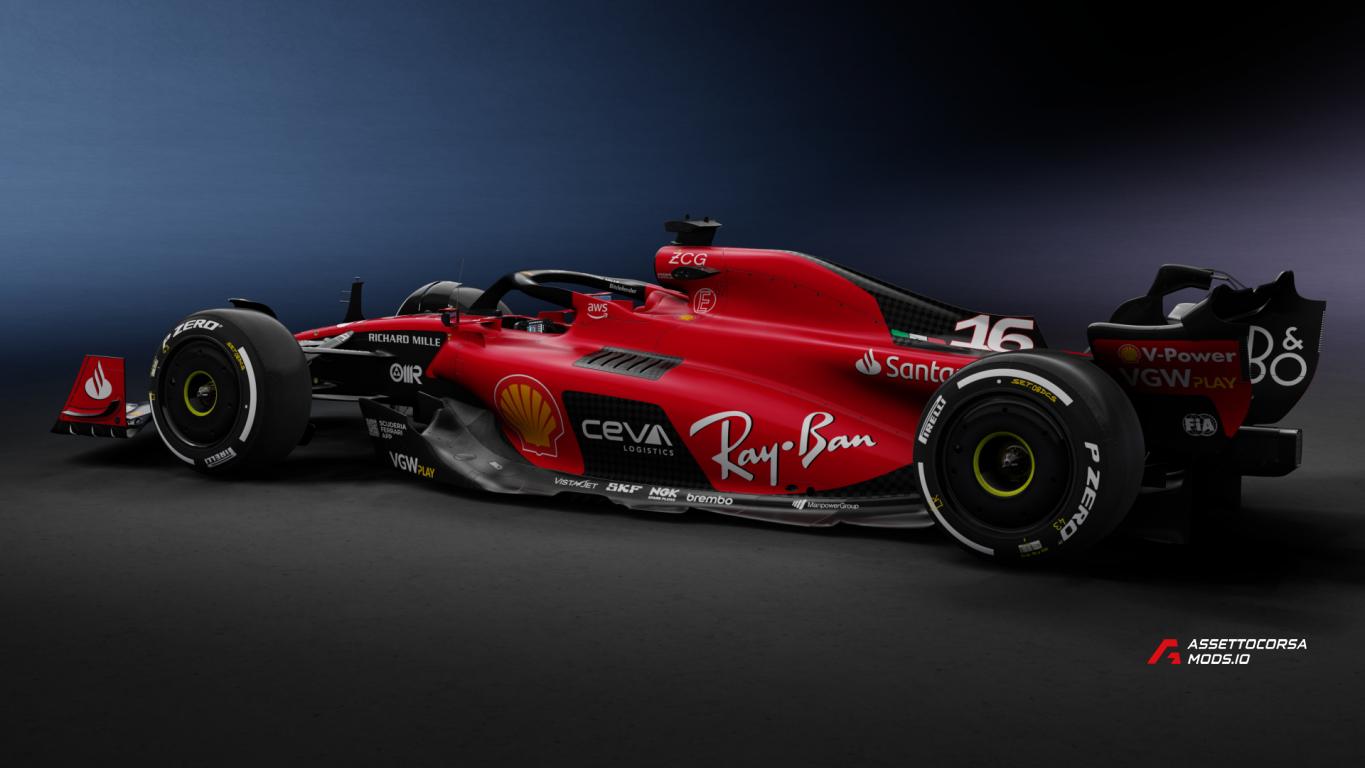 RSS Formula Hybrid 2022 Ferrari SF-23 Livery