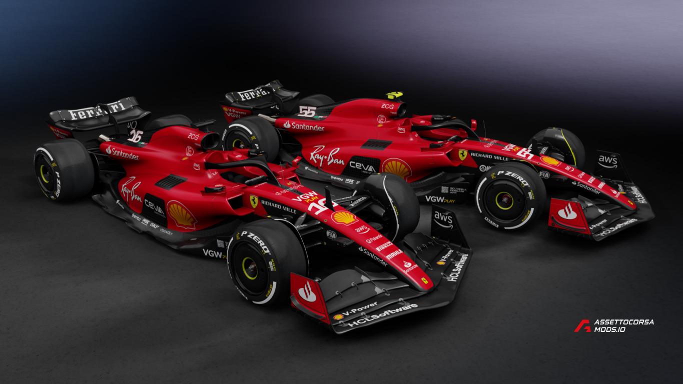 RSS Formula Hybrid 2022 Ferrari SF-23 Livery