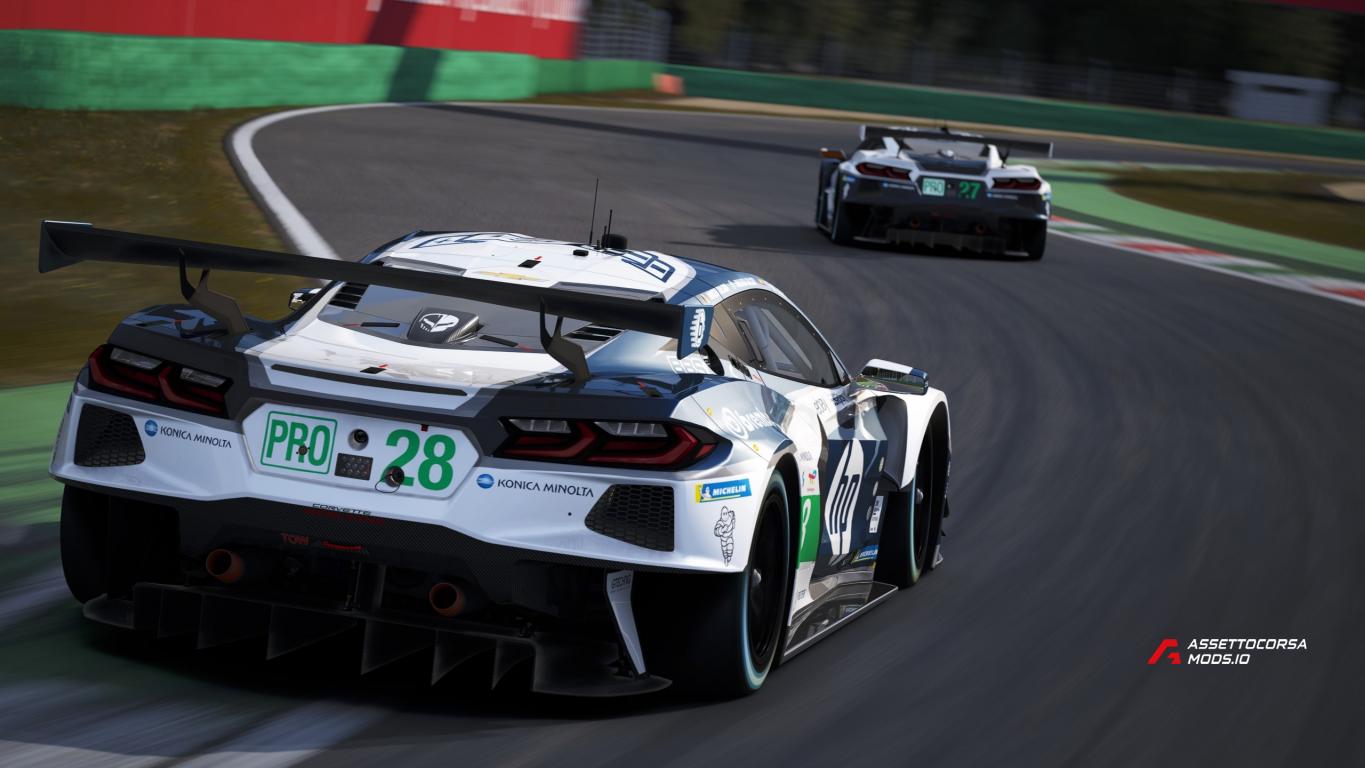 #27 #28 Corvette C8.R HP Inc. (URD Michigan EGT)