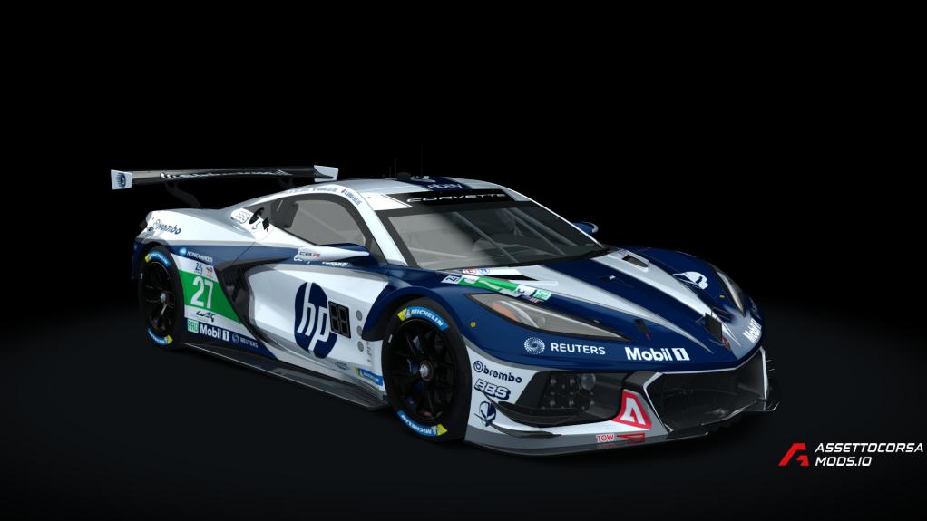#27 #28 Corvette C8.R HP Inc. (URD Michigan EGT)