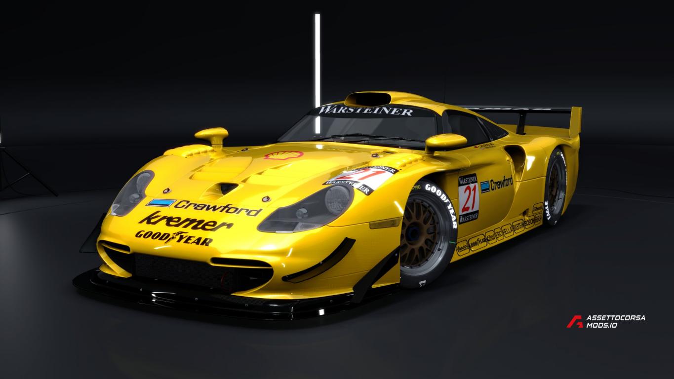 FIA GT 1997 Privateer's 911 GT1 skin pack