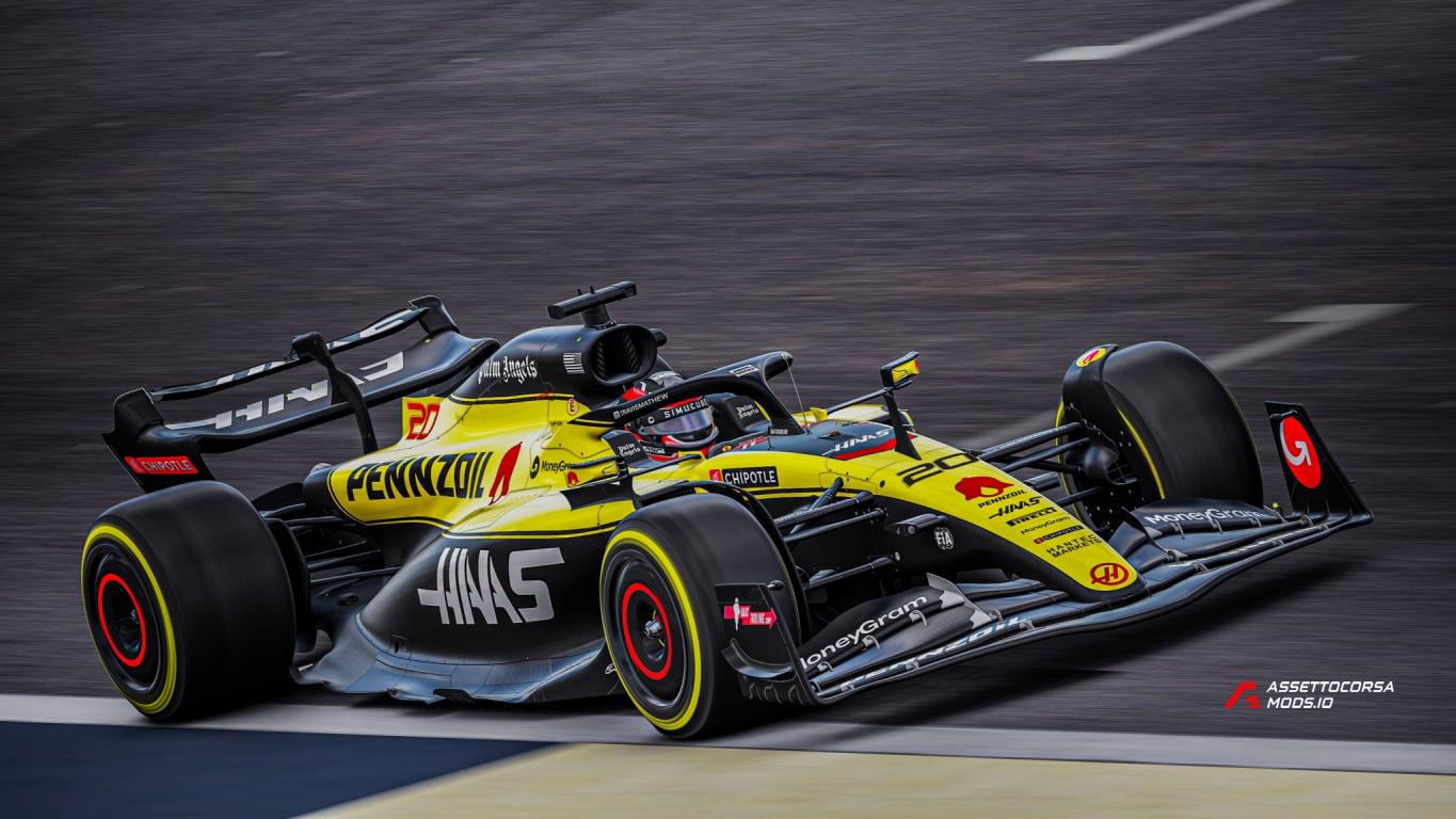 HAAS Pennzoil Formula 1 - Concept - RSS Formula Hybrid 2022