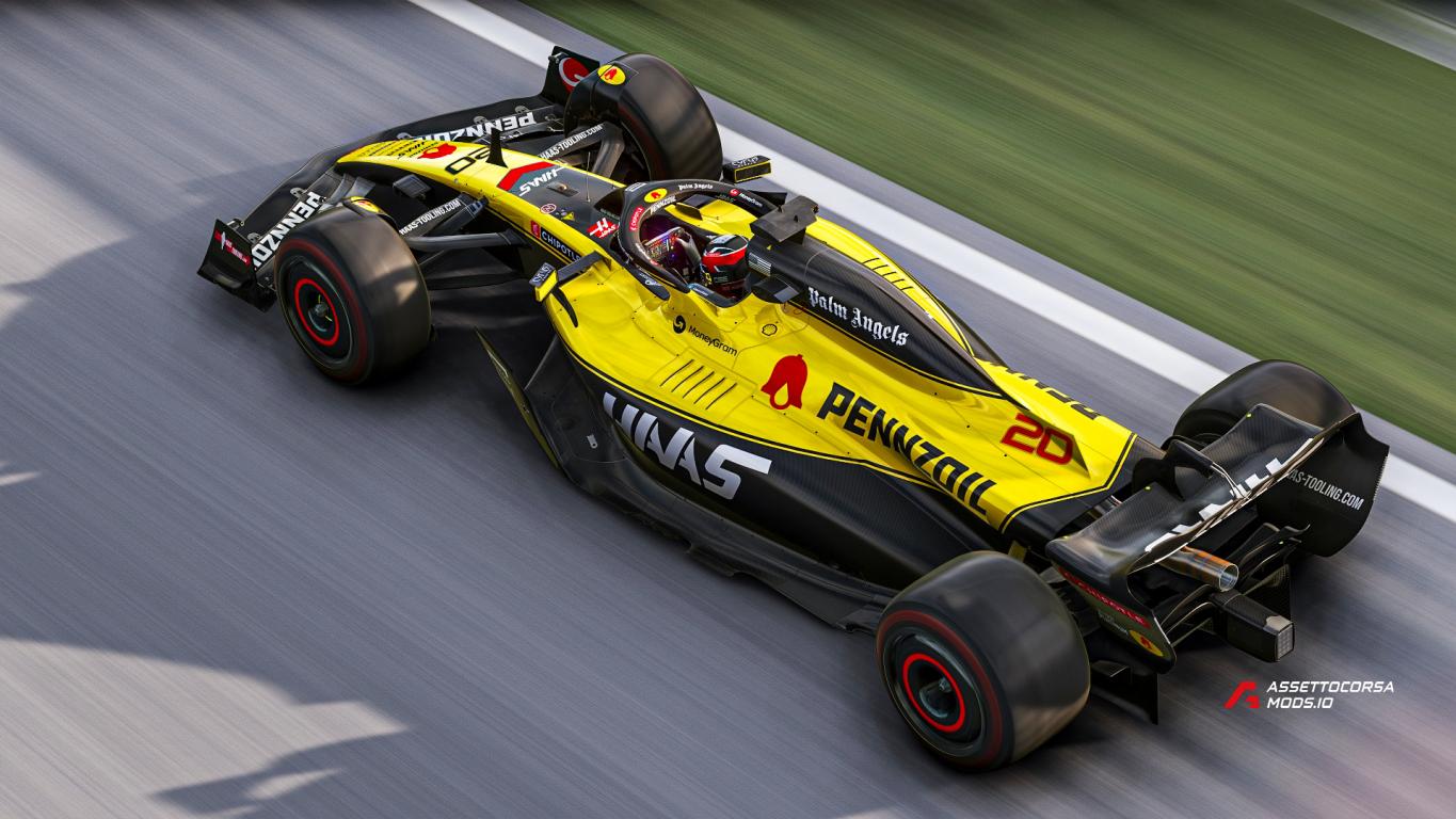 HAAS Pennzoil Formula 1 - Concept - RSS Formula Hybrid 2022