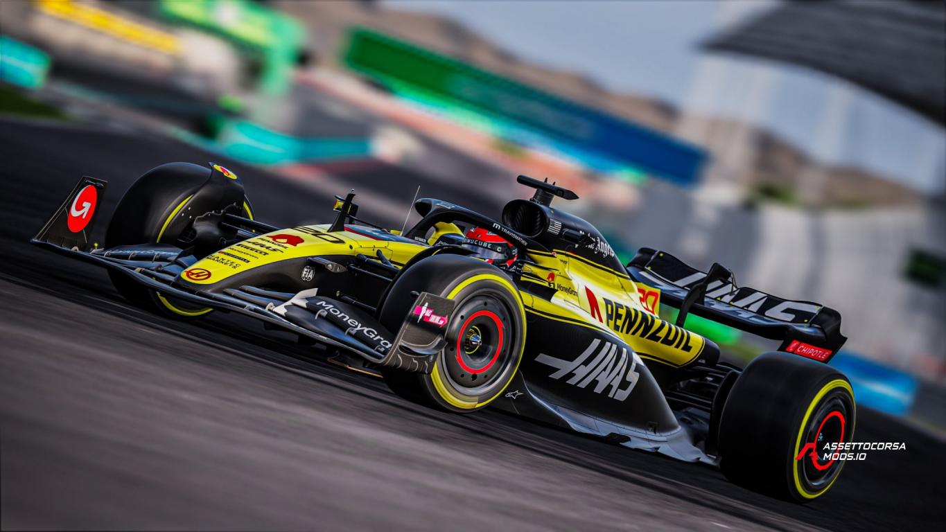 HAAS Pennzoil Formula 1 - Concept - RSS Formula Hybrid 2022