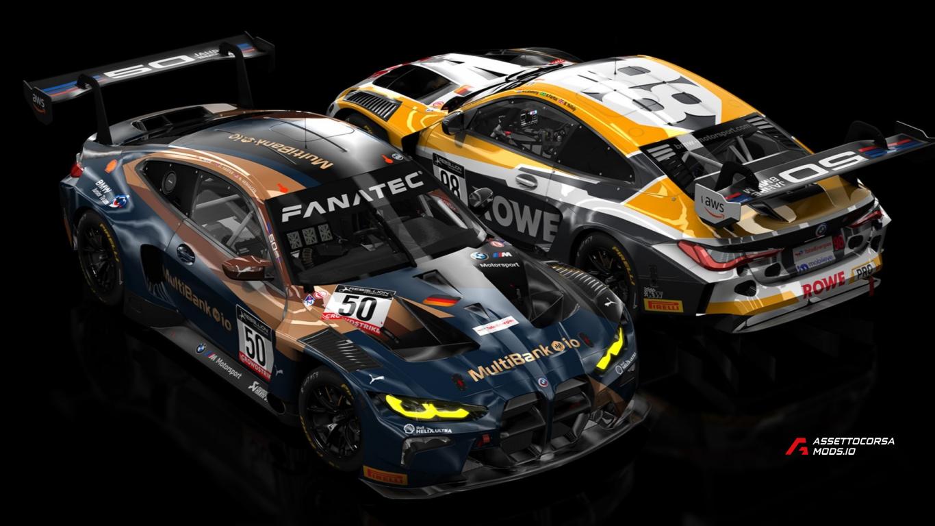 2022 GTWC + 24h Spa Rowe Racing #98 + #50 I 4k