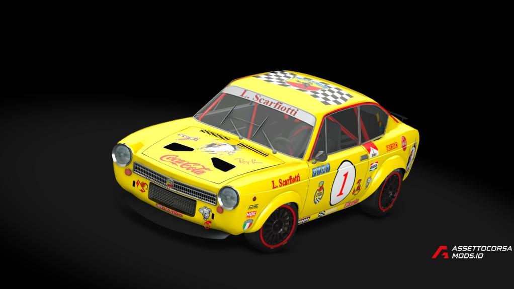 Fiat 850 coupè Abarth n°1 - L. Scarfiotti