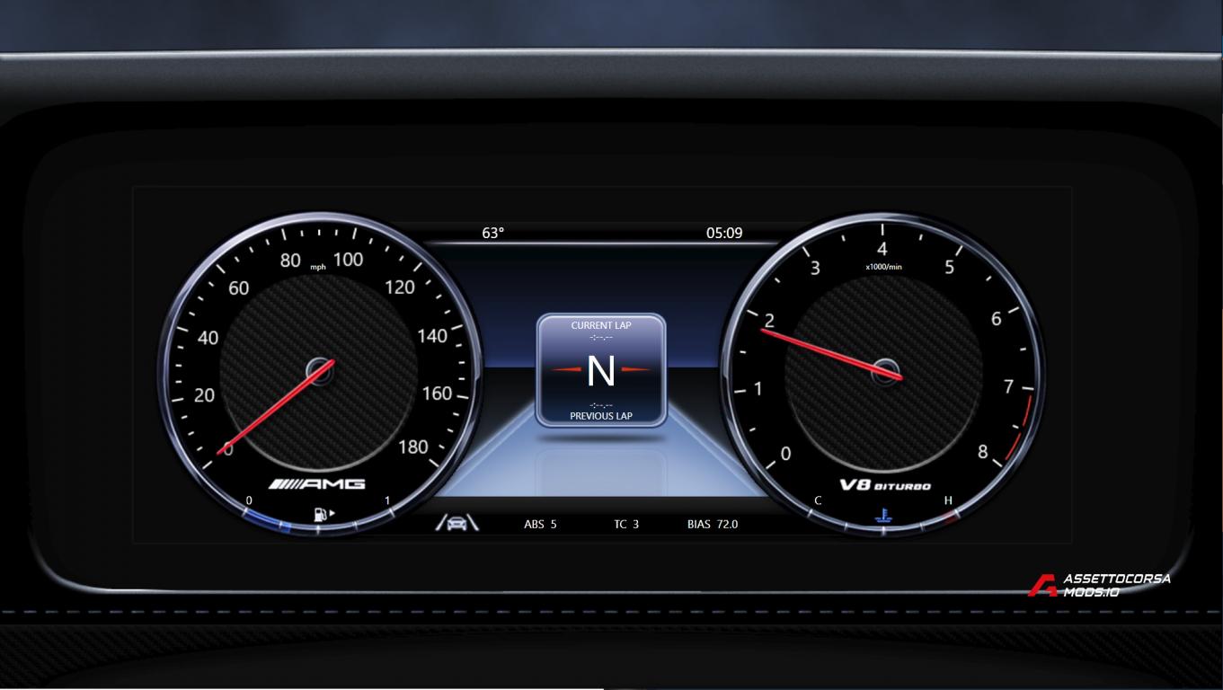Mercedes-Benz AMG G63 G Wagon Dash